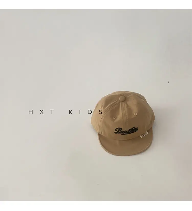Baby Cap 2025 Summer & Winter Embroidered Soft Brim Sunshade Hat — feature 7