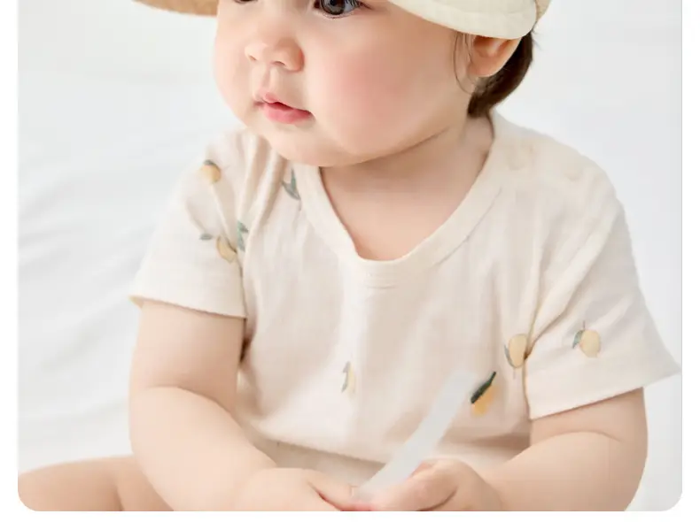 Nido Bear Beige Mesh Cap for Boys Girls Baby — feature 3