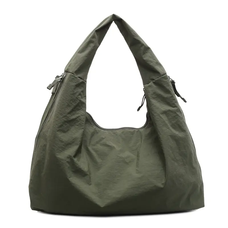 Women's Blue Underarm Large Capacity Cloth Bag 2025