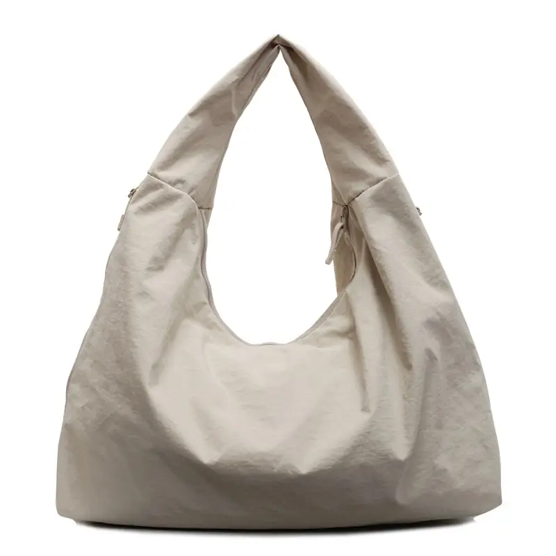 Women's Blue Underarm Large Capacity Cloth Bag 2025