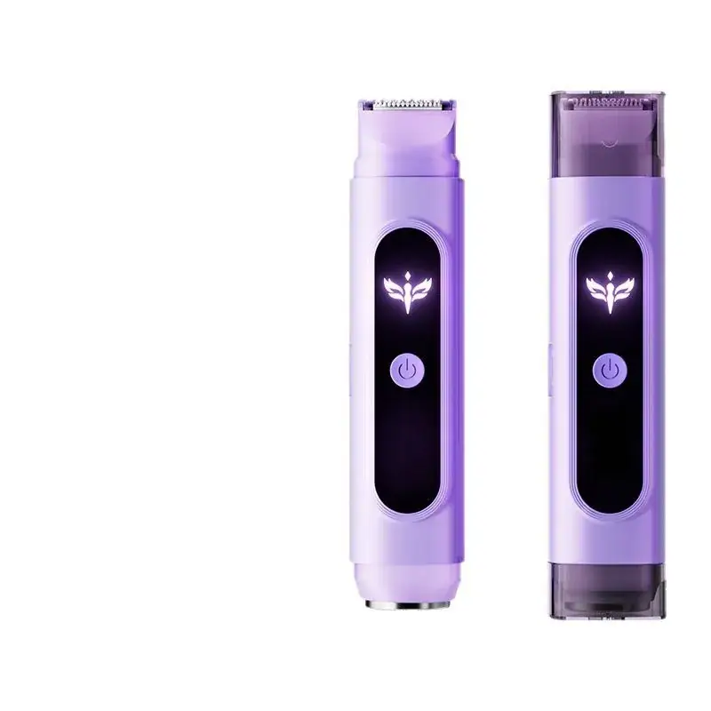 Pink Double-Head Electric Shaving Device for Women - Image 7