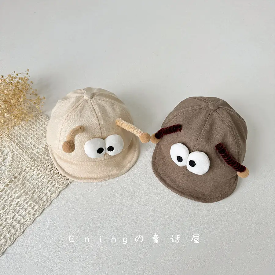 Cute Cartoon Sun Hat for Boys Girls Spring Autumn - Image 5