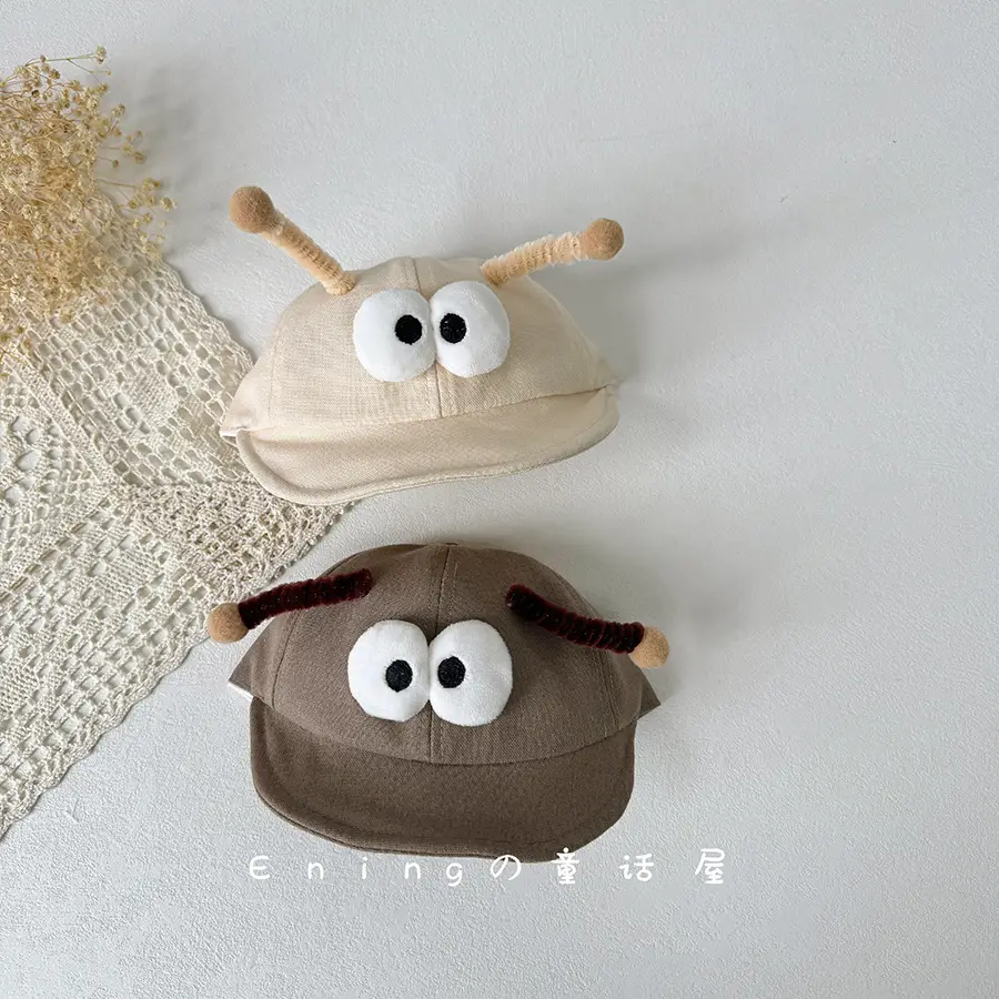 Cute Cartoon Sun Hat for Boys Girls Spring Autumn - Image 6