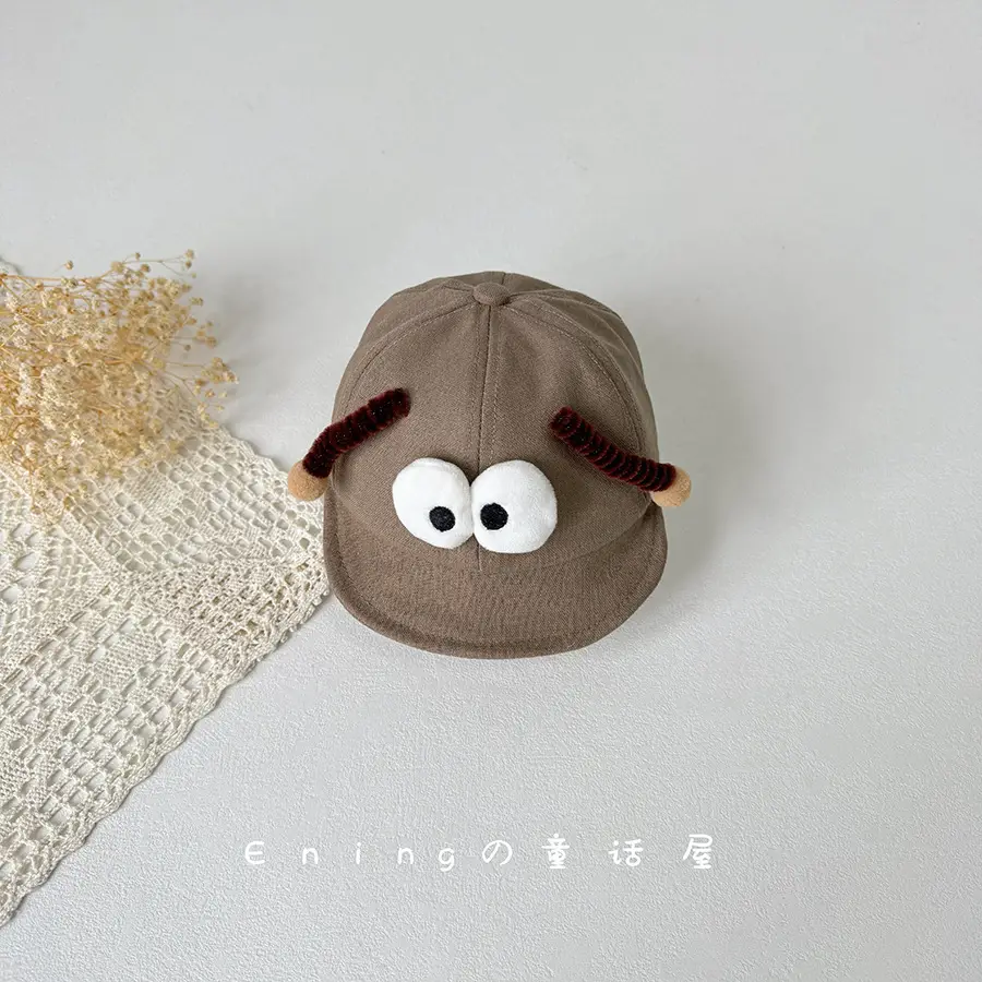 Cute Cartoon Sun Hat for Boys Girls Spring Autumn - Image 2