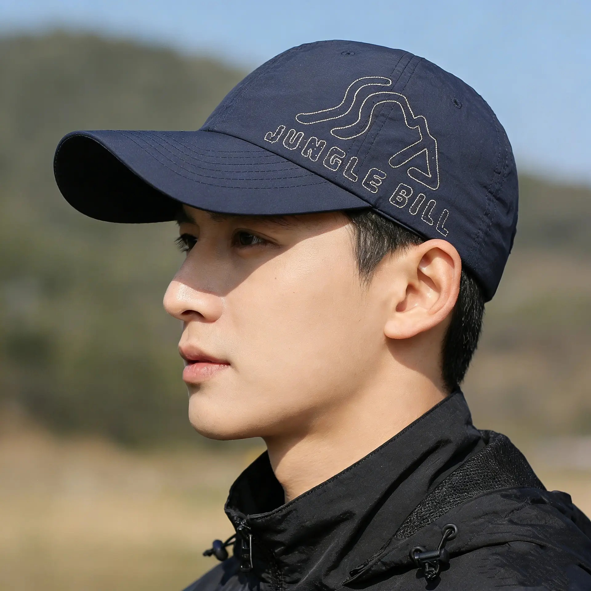 Jungle Bill's Baseball Cap Gold Embroidered Quick Dry - Image 9