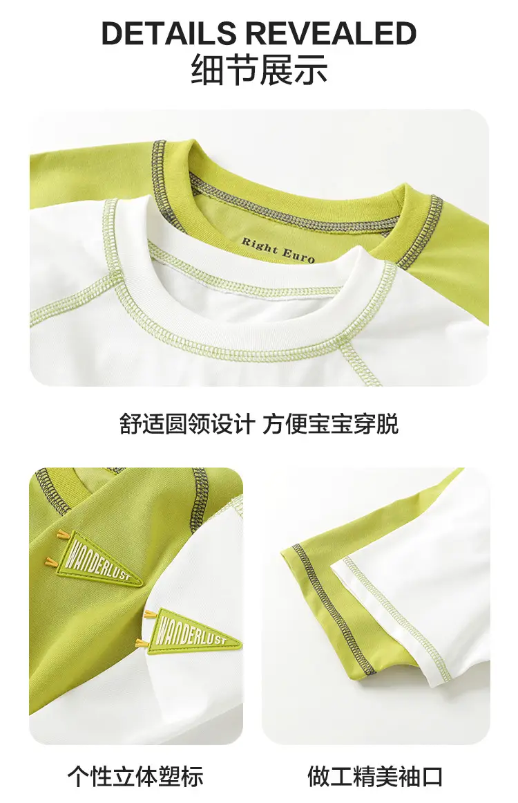 Right Euro Boys T-Shirt Red Cotton Summer Wear — feature 14