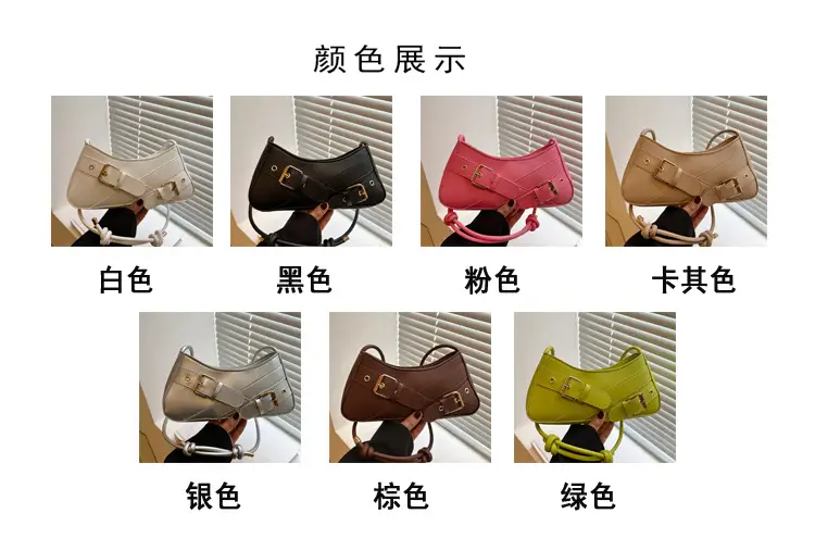 Silver Underarm Bag 2025 New Women Shoulder Bag — feature 2