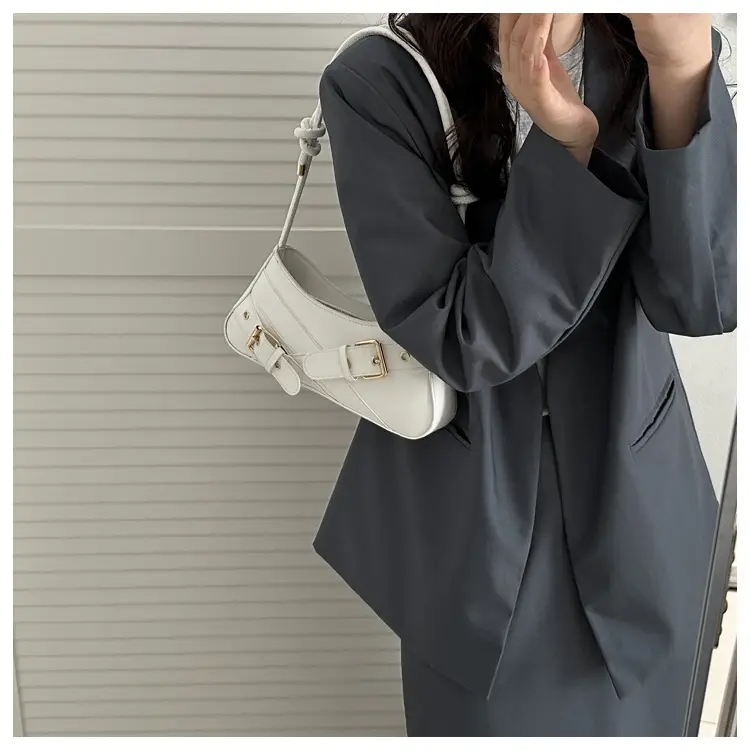 Silver Underarm Bag 2025 New Women Shoulder Bag — feature 23