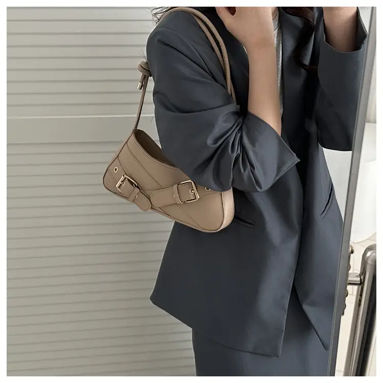 Silver Underarm Bag 2025 New Women Shoulder Bag — feature 25