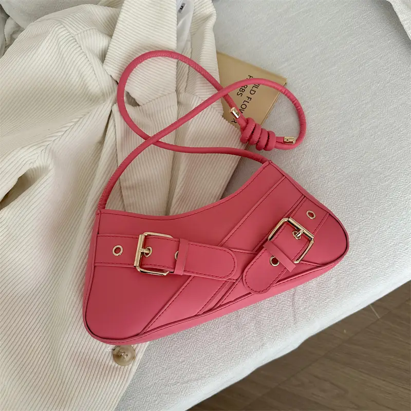 Silver Underarm Bag 2025 New Women Shoulder Bag - Image 3