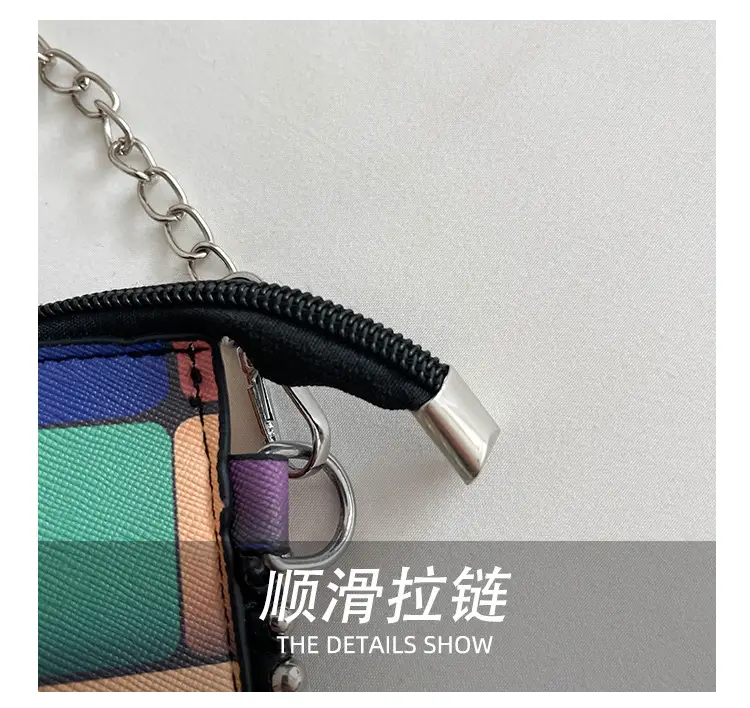 Women's Painted Colorful Chain Crossbody Bag 2025 — feature 6