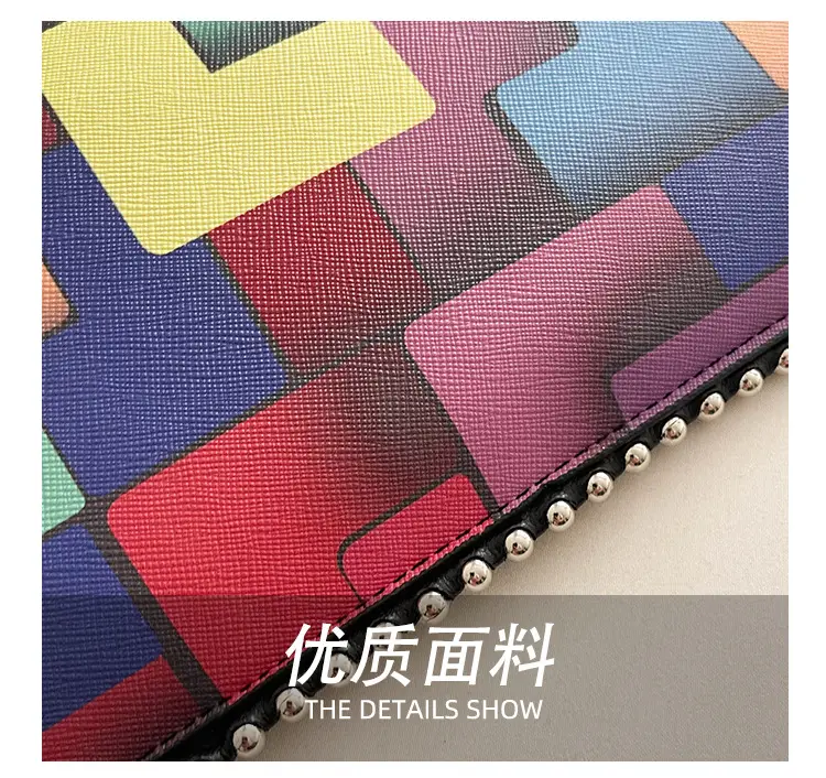 Women's Painted Colorful Chain Crossbody Bag 2025 — feature 7