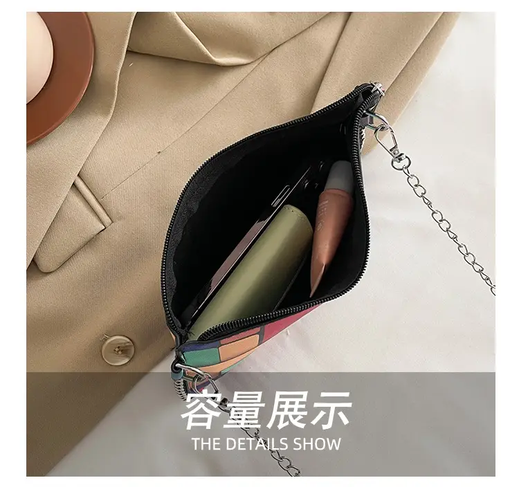 Women's Painted Colorful Chain Crossbody Bag 2025 — feature 8