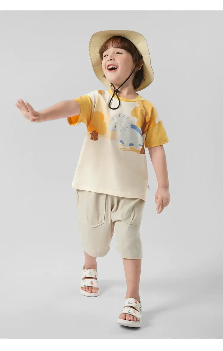 Right European Boys T-shirt Short Sleeve Summer New Kids Wear — feature 25