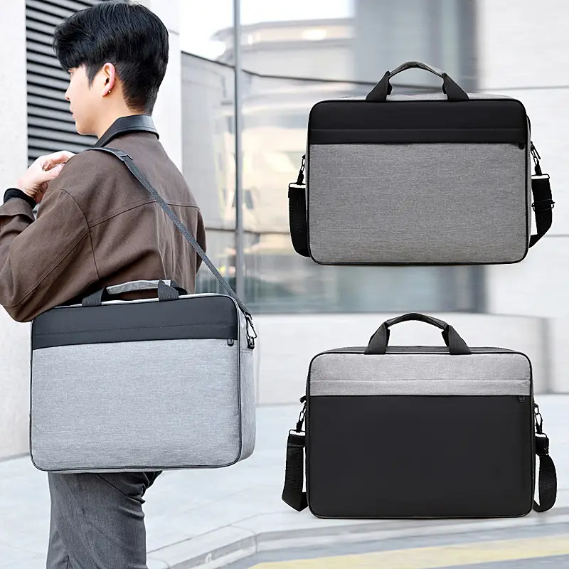 15.6 Inch Laptop Protective Business Bag with Shoulder Strap - Image 4