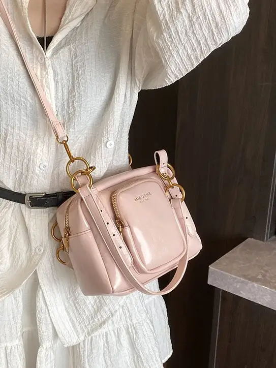 Pink Crossbody Bag for Women 2025 Summer - Image 6