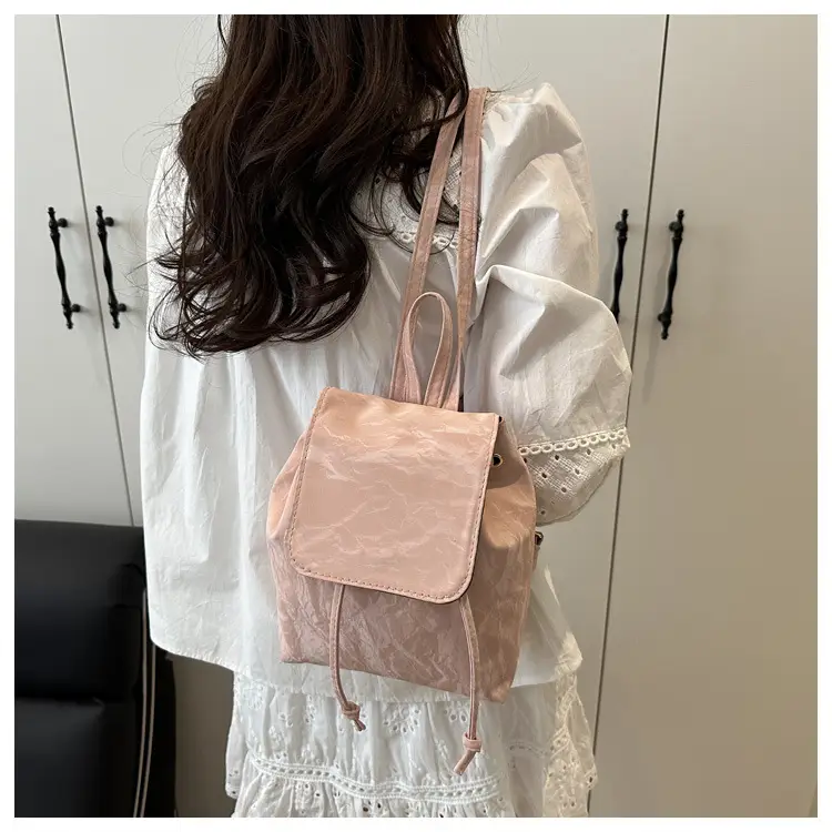 Pink Textured Shoulder Bag for Girls, 2025 New Arrival — feature 33