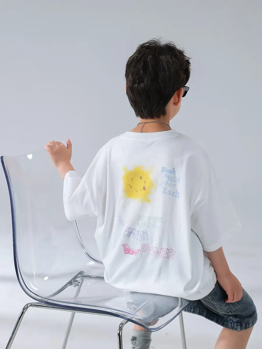 Boys Summer T-Shirt Shorts Set Korean Kids 2025 — feature 23