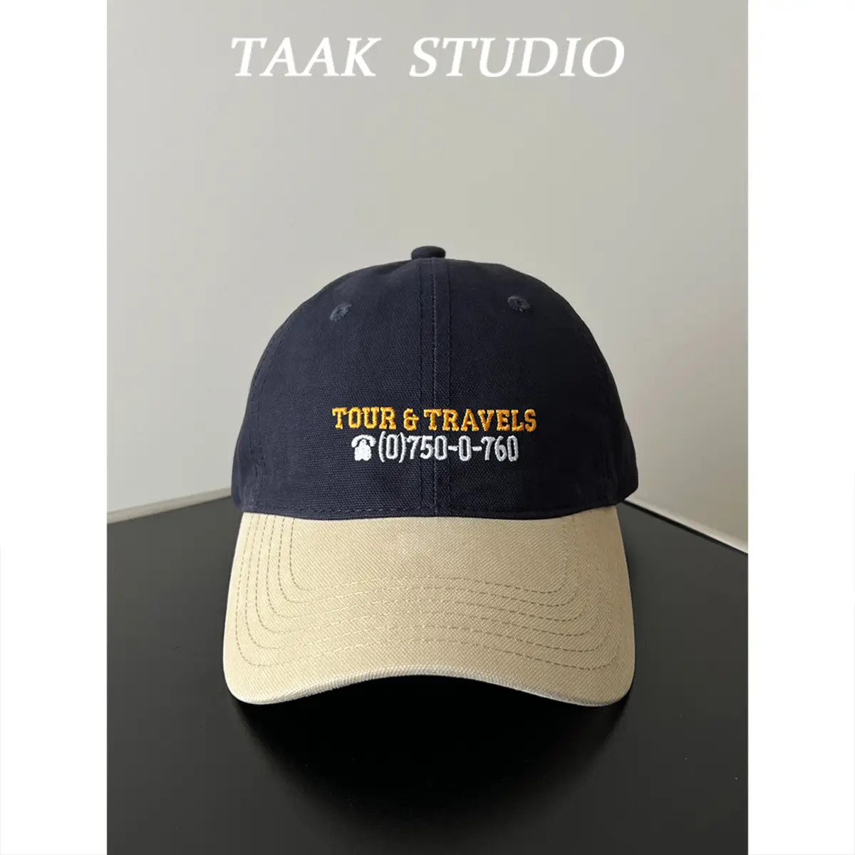 Women Baseball Cap Tour & Travels Embroidered Large - Image 9