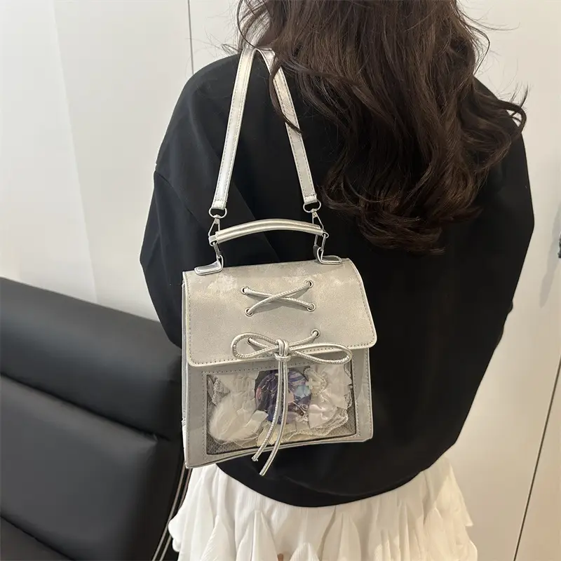 Retro Transparent Shoulder Bag for Women Spring 2025 - Image 5
