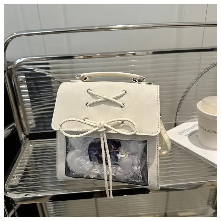 Retro Transparent Shoulder Bag for Women Spring 2025 — feature 13
