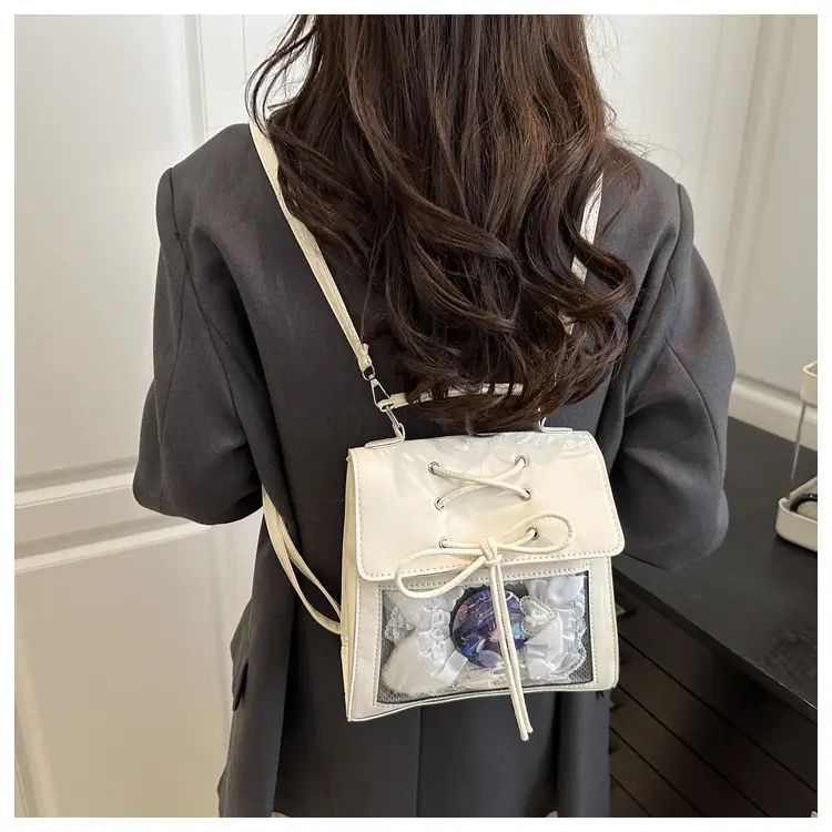 Retro Transparent Shoulder Bag for Women Spring 2025 — feature 22