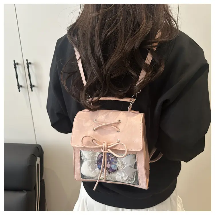Retro Transparent Shoulder Bag for Women Spring 2025 — feature 26