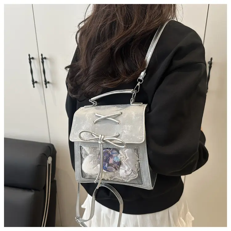 Retro Transparent Shoulder Bag for Women Spring 2025 — feature 30