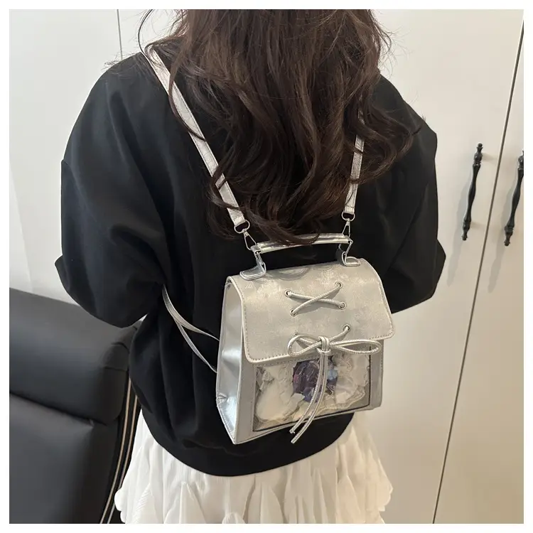 Retro Transparent Shoulder Bag for Women Spring 2025 — feature 33