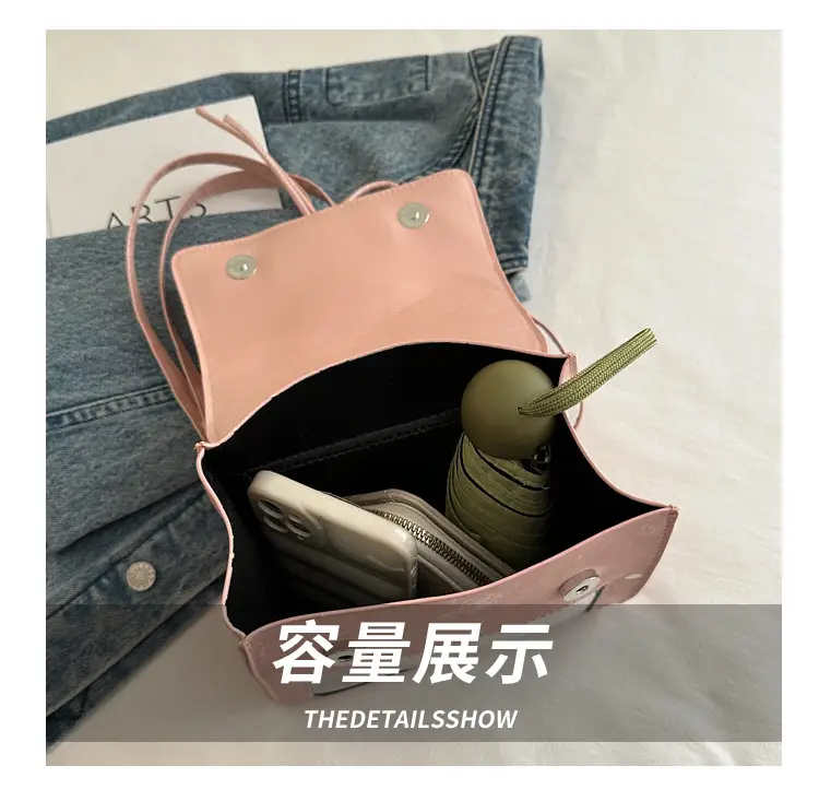 Retro Transparent Shoulder Bag for Women Spring 2025 — feature 8