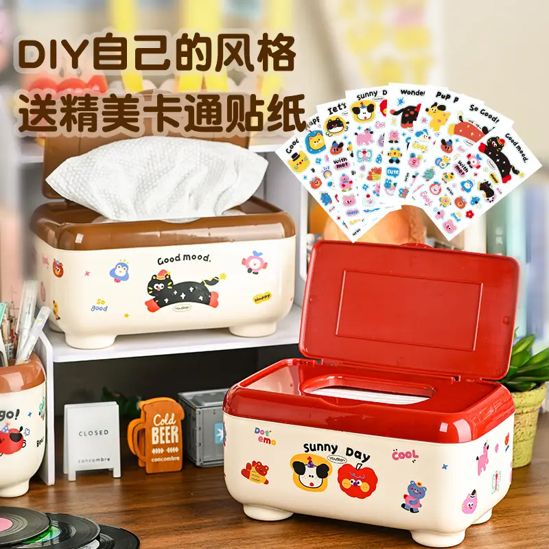 Creative Hand Dopamine Paper Box for Living Room Storage - Image 4
