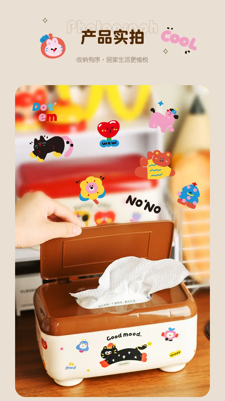Creative Hand Dopamine Paper Box for Living Room Storage — feature 17