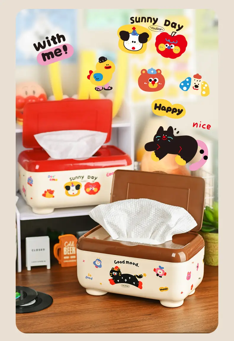Creative Hand Dopamine Paper Box for Living Room Storage — feature 18