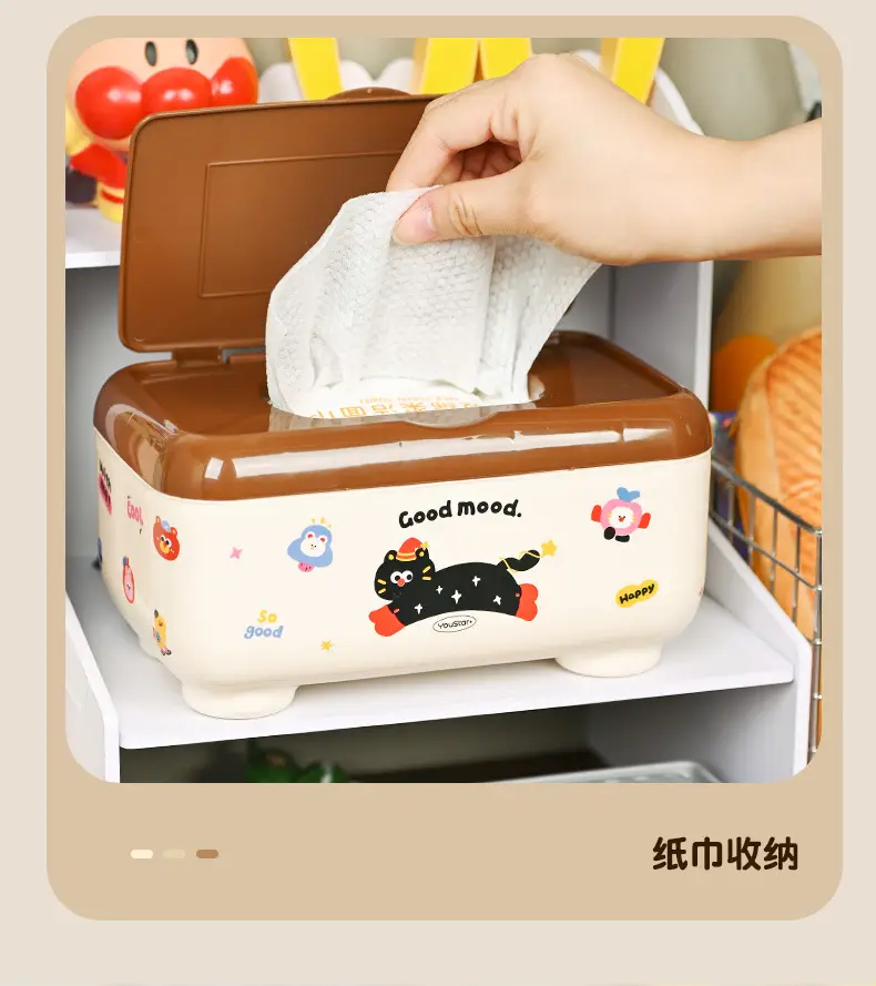 Creative Hand Dopamine Paper Box for Living Room Storage — feature 7