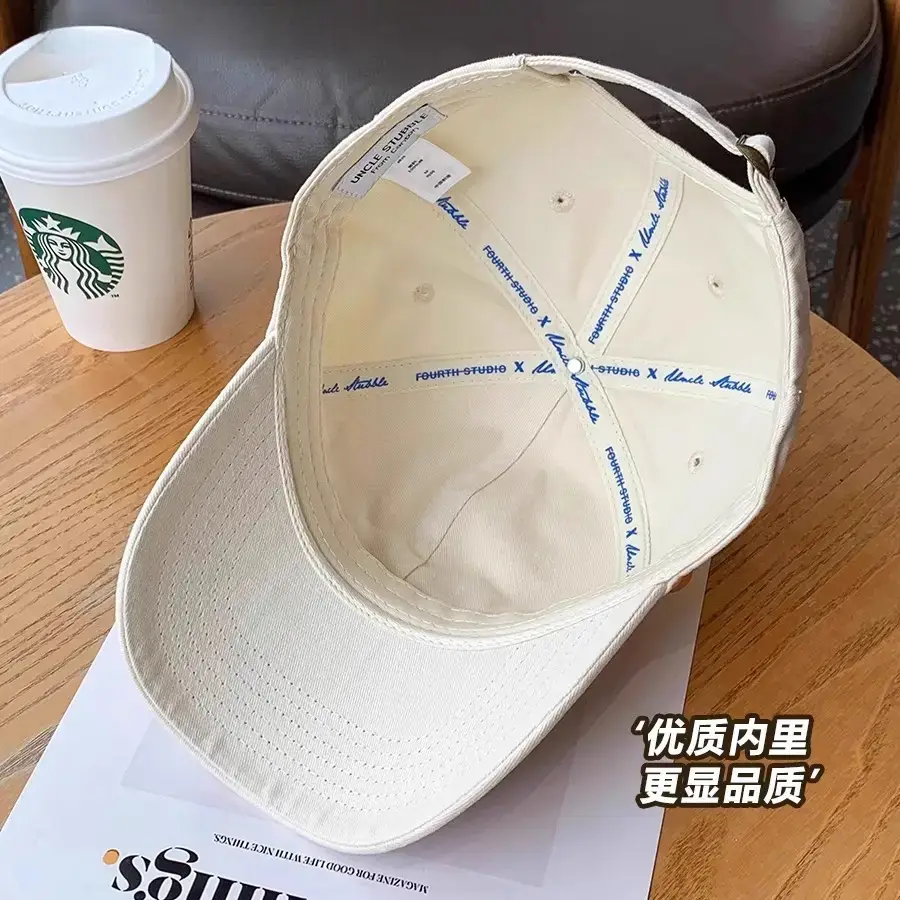 Women Duckbill Sun Hat Warm Soft Large Brim Baseball Cap - Image 10