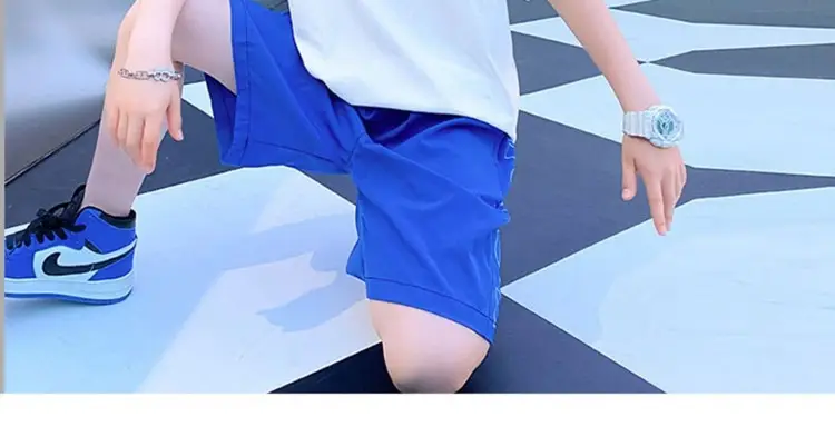 Boys T-Shirt Grey Blue Page Up Summer Wear — feature 42