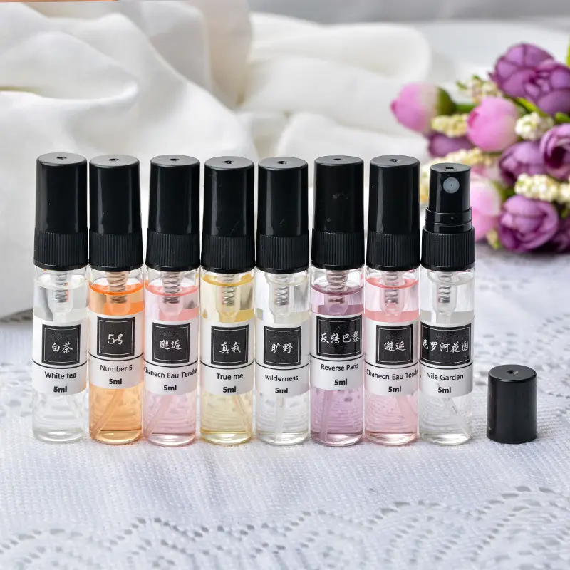 5ml perfume Q version trial powder encounter blue Darjeeling men and women lasting light fragrance portable trial fragrance wholesale