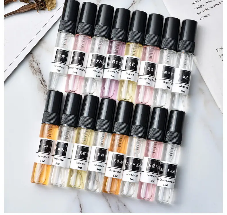 5ml perfume Q version trial powder encounter blue Darjeeling men and women lasting light fragrance portable trial fragrance wholesale — feature 15