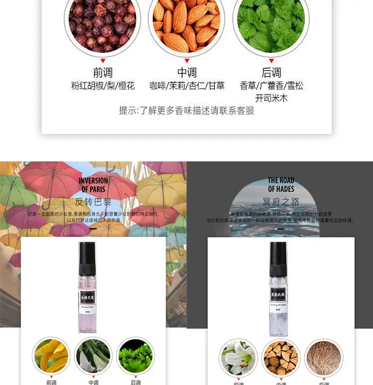 5ml perfume Q version trial powder encounter blue Darjeeling men and women lasting light fragrance portable trial fragrance wholesale — feature 18