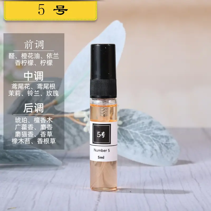 5ml perfume Q version trial powder encounter blue Darjeeling men and women lasting light fragrance portable trial fragrance wholesale