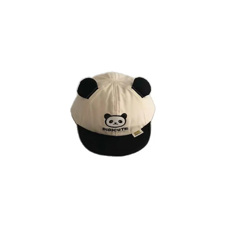 Cute Bear Panda Cap for Baby Spring Autumn Ins - Image 8