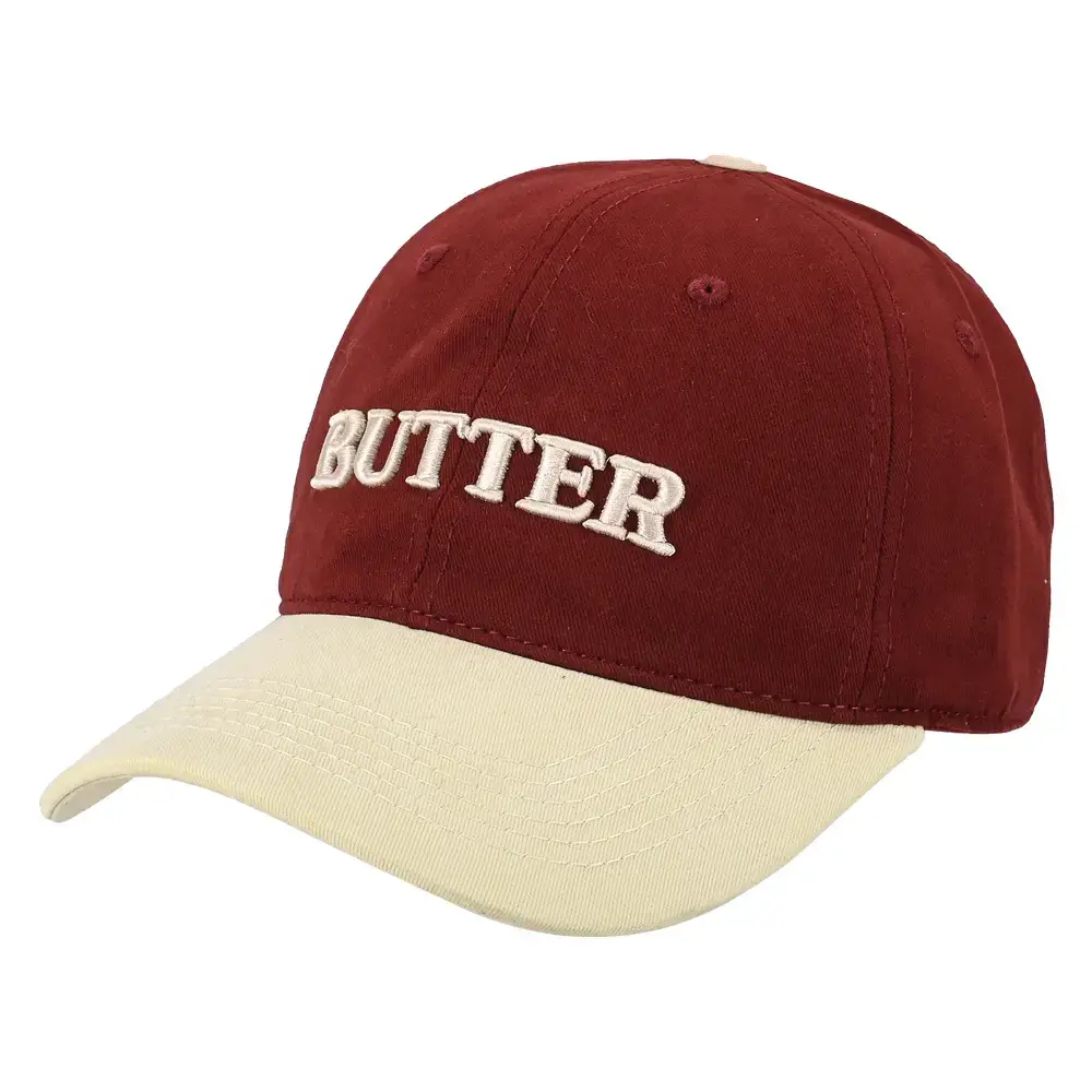 Green Butter Embroidered Baseball Cap - Image 3