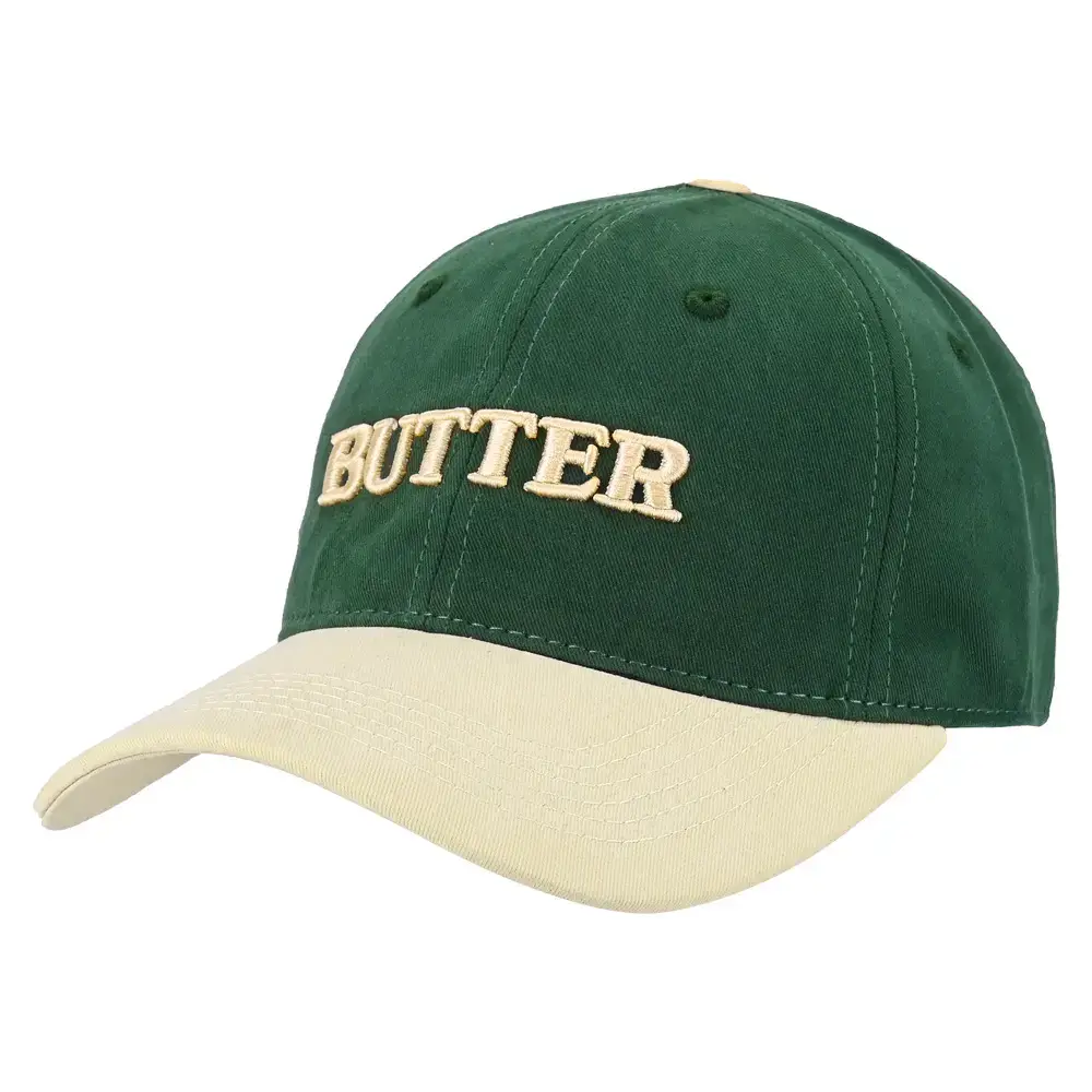Green Butter Embroidered Baseball Cap - Image 4