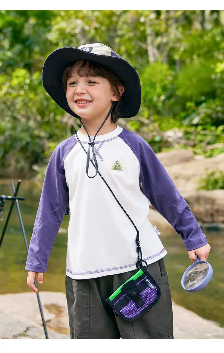 Boys Cotton Long Sleeve T-Shirt Right Euro 7A Antibacterial — feature 19