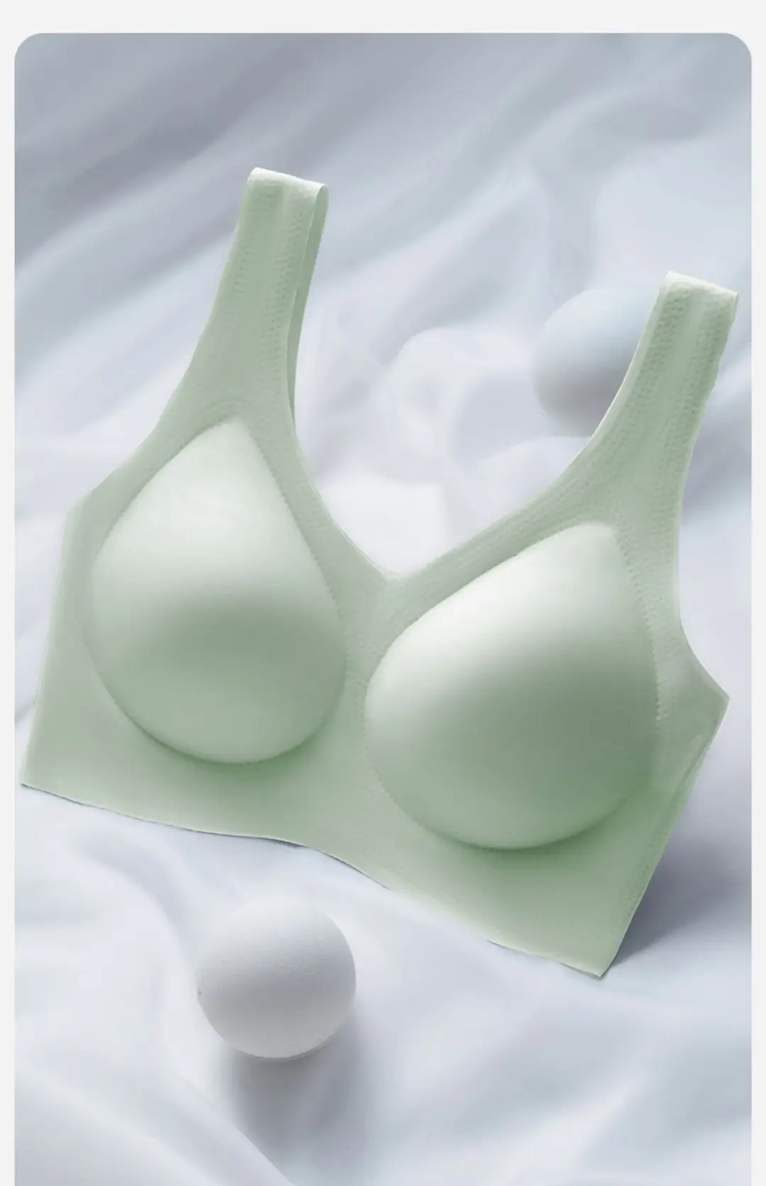 Fixed Cup Anti-sagging Sports Bra Non-marking Underwear Women's Small Chest Gathering Non-steel Ring Beautiful Back Integrated Vest — feature 7