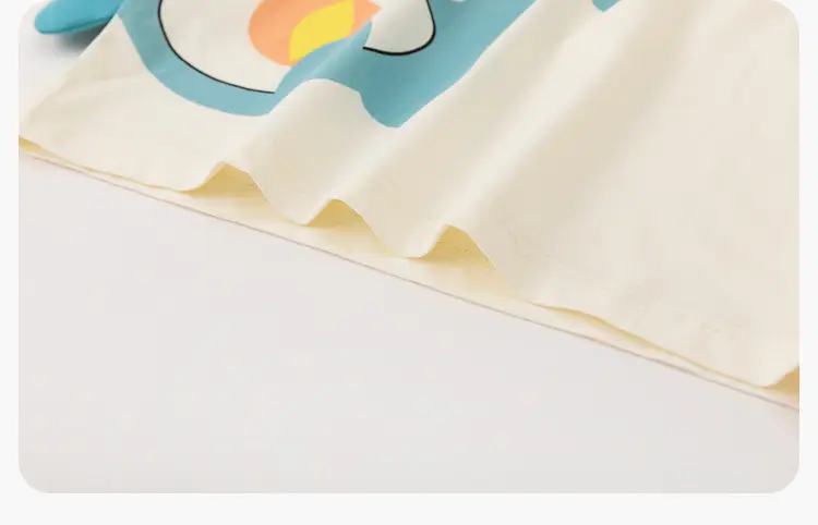 Kids Striped T-Shirt with Cute Duck Design — feature 24