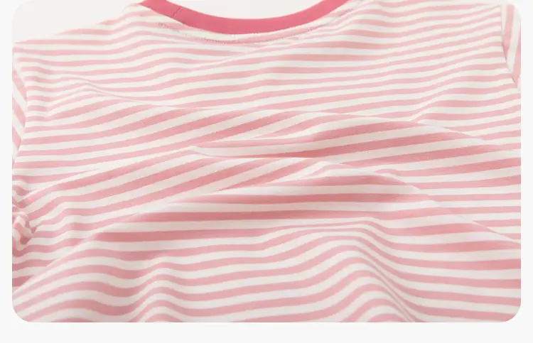 Kids Striped T-Shirt with Cute Duck Design — feature 28