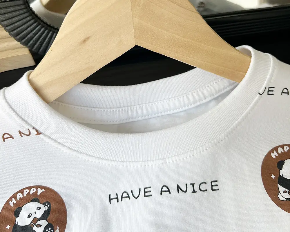 2025 Boys White Cartoon T-Shirt Short Sleeve Wholesale — feature 7