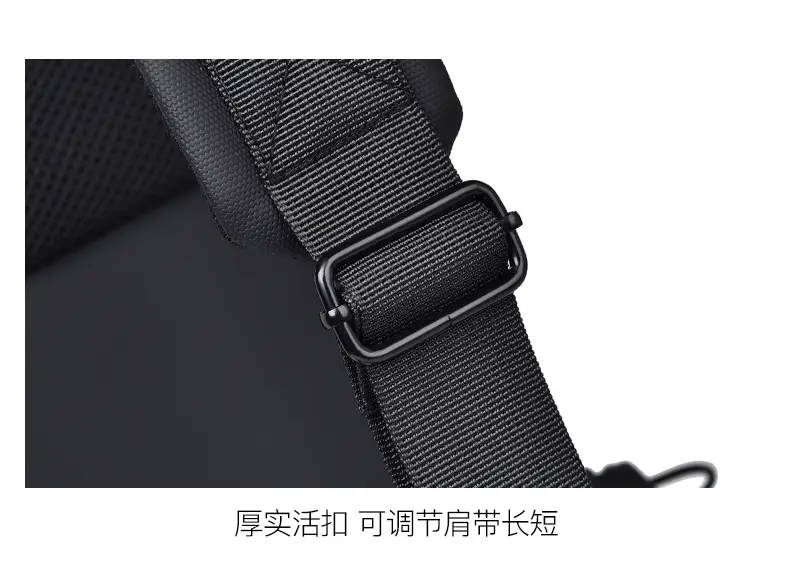 Men's Black Casual Crossbody Bag Lightweight Travel — feature 35