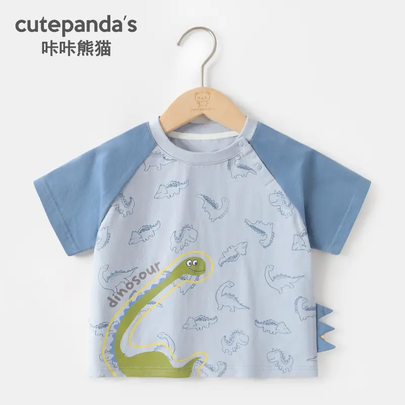 Girls T-shirt Bunny Print Summer Wear - Image 7